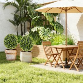 2 artificial balls for eucalyptus tree pruning, artificial plants