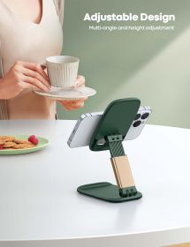 Cell Phone Holder, Desk Accessories - Green iPhone Cellphone Stand, Office Desktop Accessories, Office Must Have, Gifts for Desk Decor, Phone
