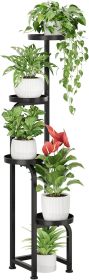 Tall Plant Stand Indoor Outdoor, Corner Metal Flower Pot Stands for Multiple Plants
