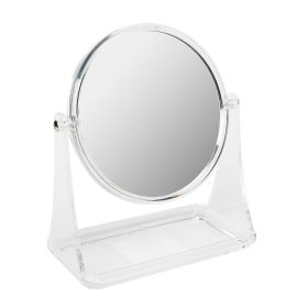 Double-Sided Vanity Mirror, Clear