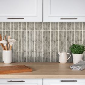 10pcs Self-Adhesive Splash Wall Tiles, 12x12 Inch Self-Adhesive Subway Tiles, Vintage Wall Stickers, Wall Decals