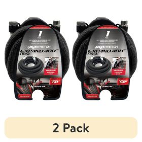 (2 pack) Platinum Series Expandable AquaStretch Garden Car Wash Hose 50ft